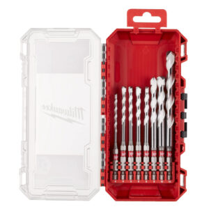 CONJUNTO BROCAS MULTI MATERIAL 8PCS EMEA MILWAUKEE