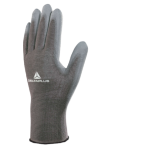 LUVA POLIURETANO  CINZA VE702 6un