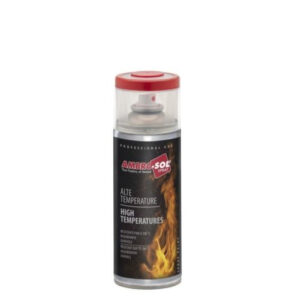 AMBRO-SOL SPRAY  ESMALTE ALTA TEMPERATURA PRETO 400ml