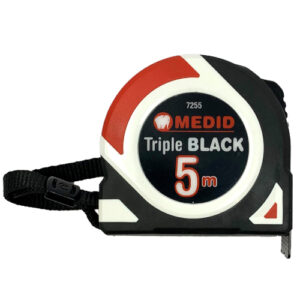 FITA METRICA MEDID  TRIPLE BLACK 5m